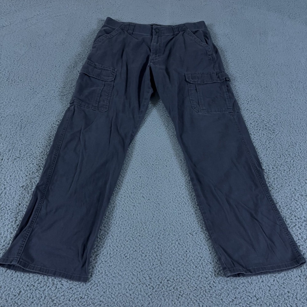 Wrangler Pants Mens 34x32 Straight All Terrain Gear Hiking Cotton Utility ATG